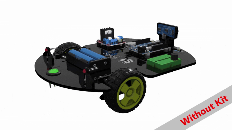 Line Follower Robot Course (Without Kit)